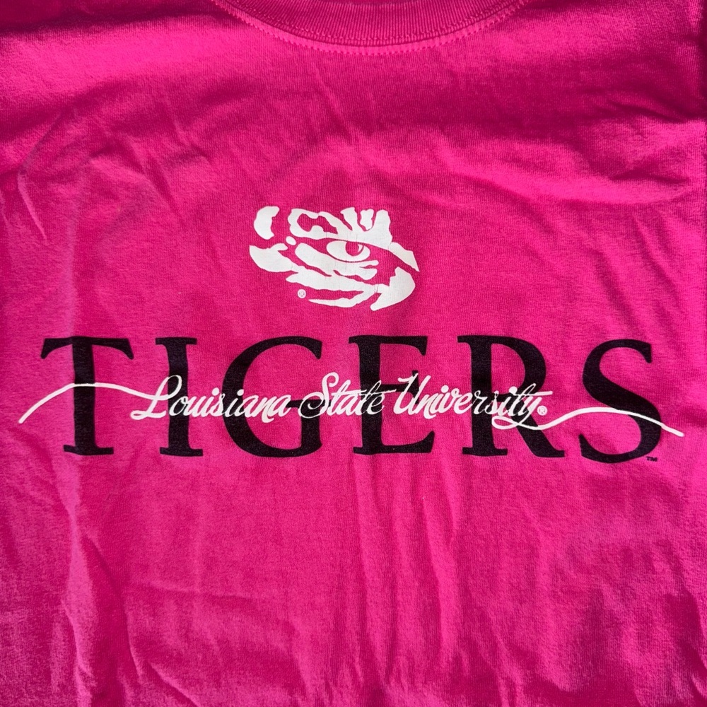Pink LSU Tigers T-Shirt